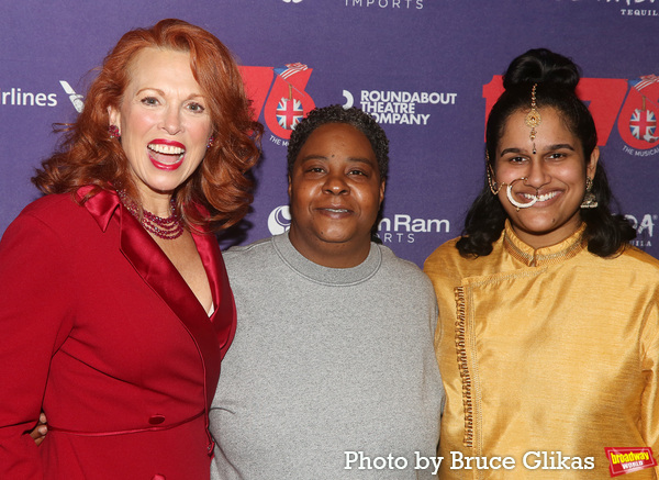 Carolee Carmello, Patrena Murray and Sushma Saha

  Photo