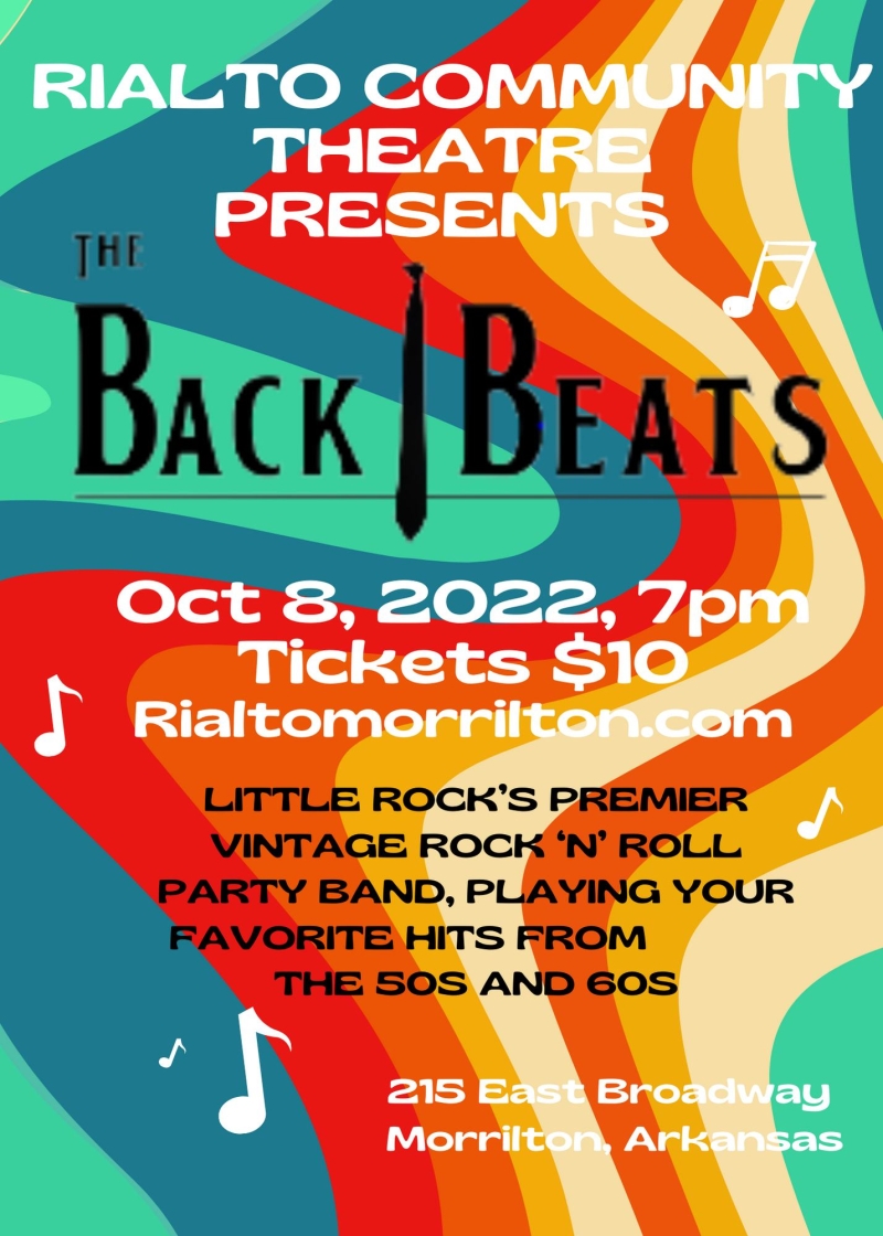 Interview: Dr. Jeffrey Neuhauser, Dr. James Moses, Kristen Dempsey, Bruce Benson of THE BACK BEATS Bring Vintage Rock-N-Roll to the Rialto Theatre 
