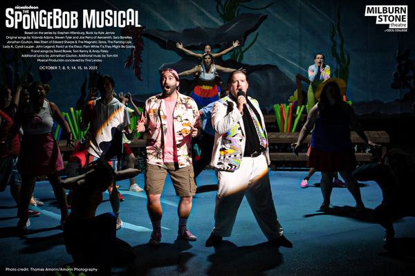 Steven Soltow, Ryan Milliner at the cast of The SpongeBob Musical  Photo