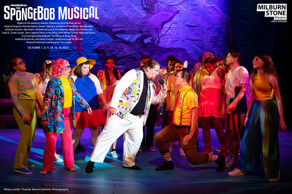 Ryan Milliner, Pat Collins and the cast of The SpongeBob Musical  Photo