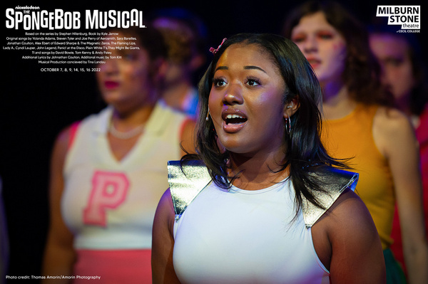 Arianna Clark and the cast of The SpongeBob Musical Photo