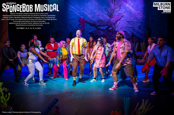 The cast of The SpongeBob Musical Photo