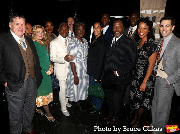 Photos: Tracee Ellis Ross Visits the Cast of DEATH OF A SALESMAN Image