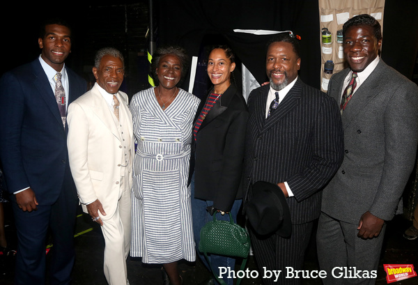 Photos: Tracee Ellis Ross Visits the Cast of DEATH OF A SALESMAN Image