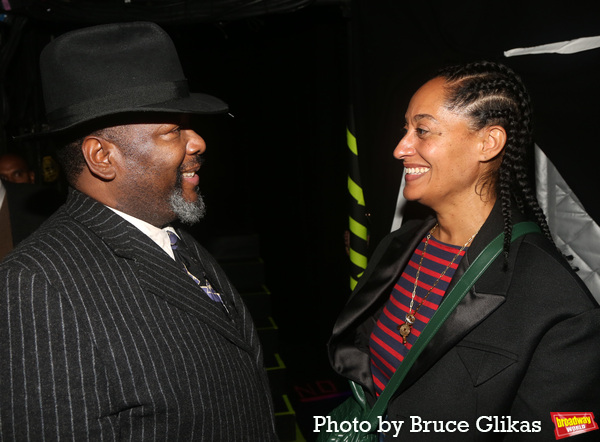 Photos: Tracee Ellis Ross Visits the Cast of DEATH OF A SALESMAN 
