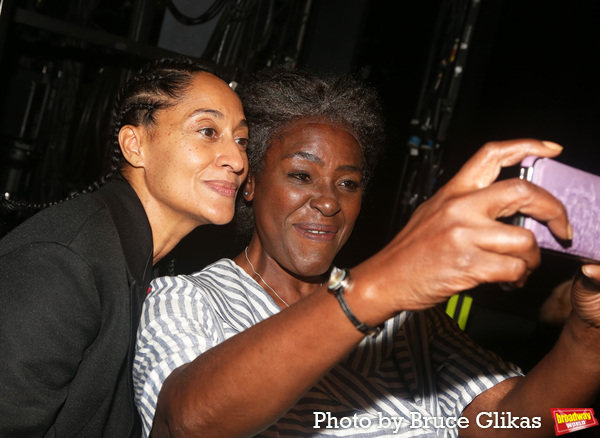 Photos: Tracee Ellis Ross Visits the Cast of DEATH OF A SALESMAN Image