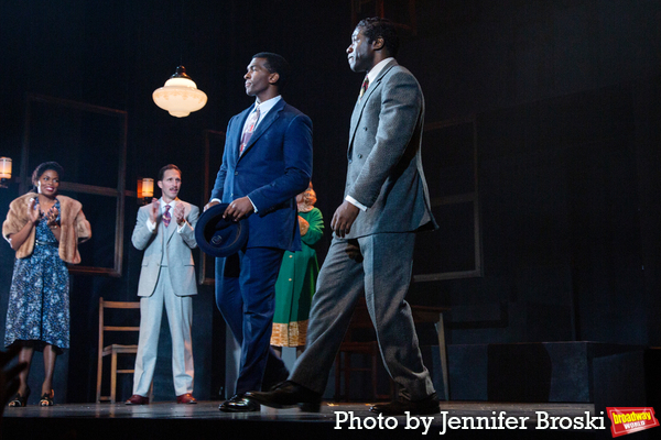 Photos: The Cast of DEATH OF A SALESMAN Takes Their Opening Night Bows Image
