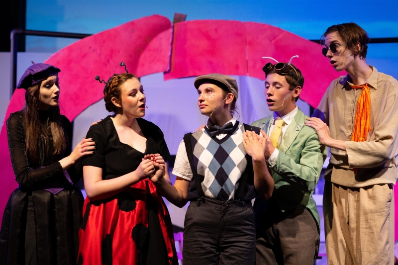 Review: Roald Dahl's JAMES AND THE GIANT PEACH, JR. at Red Curtain Theatre Thrills the Audience 'Right Before Your Eyes' 