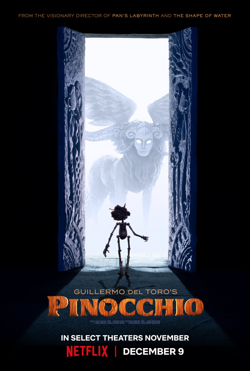 Photo: Netflix Shares New Poster For Guillermo del Toro's PINOCCHIO 