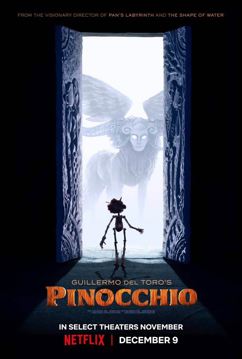Photo: Netflix Shares New Poster For Guillermo del Toro's PINOCCHIO Image