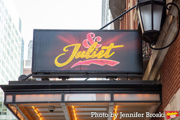 Up on the Marquee: & JULIET Image