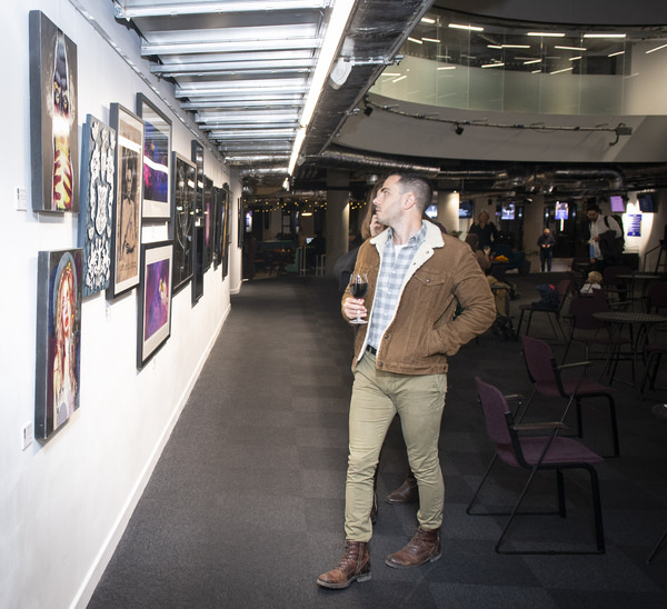 ‘Caged’ art exhibition at the Riverside Studios Photo