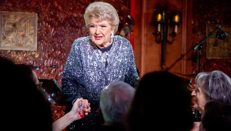 Review: MARILYN MAYE Makes Magic at 54 Below But, This Time, With Mercer Image