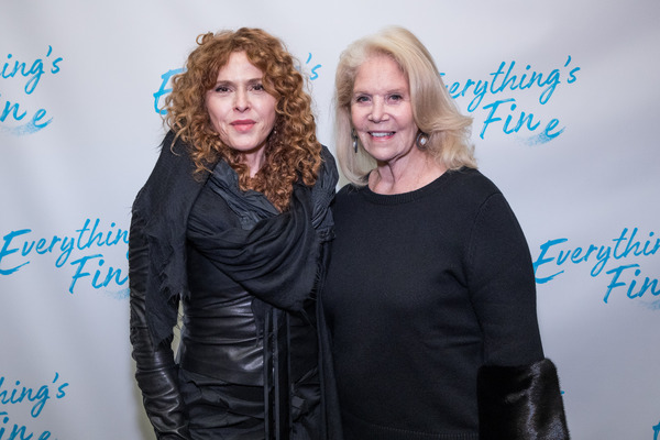 Bernadette Peters and Daryl Roth Photo