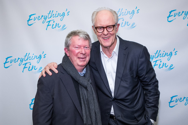 Andre Bishop and John Lithgow Photo