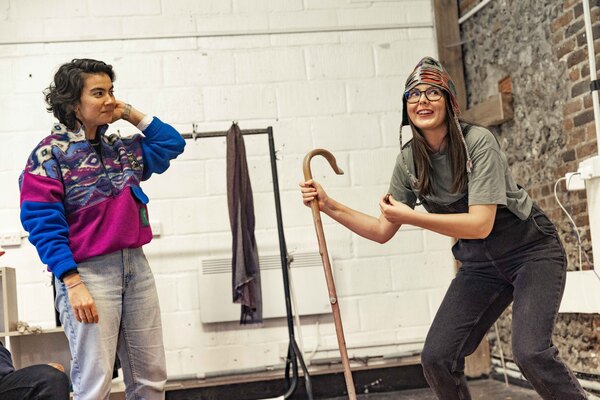 Photos: In Rehearsal for Michael Morpurgo's THE SLEEPING SWORD At The Watermill Image