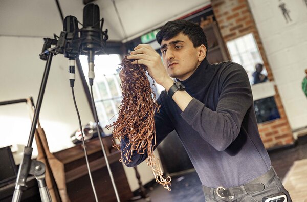Photos: In Rehearsal for Michael Morpurgo's THE SLEEPING SWORD At The Watermill Image