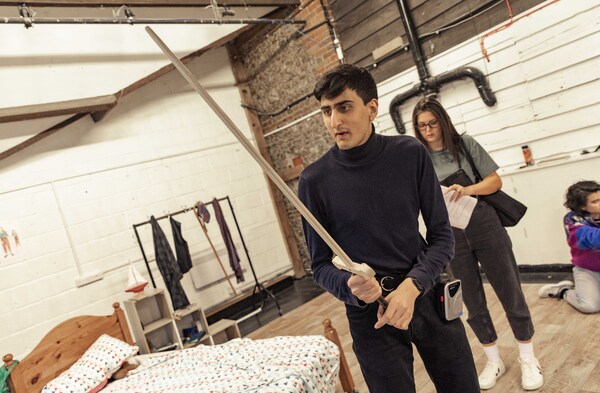 Photos: In Rehearsal for Michael Morpurgo's THE SLEEPING SWORD At The Watermill 