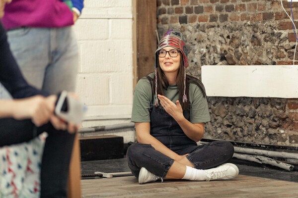Photos: In Rehearsal for Michael Morpurgo's THE SLEEPING SWORD At The Watermill Image