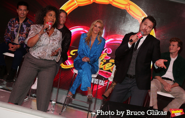 Photos: The Cast of & JULIET Performs for the Press! Image