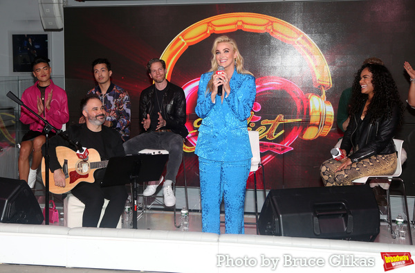 Photos: The Cast of & JULIET Performs for the Press! Image
