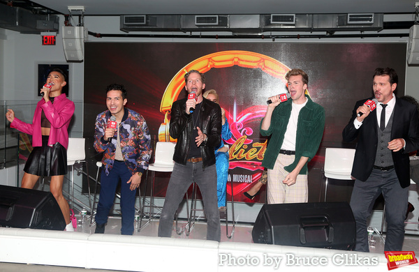 Photos: The Cast of & JULIET Performs for the Press! Image