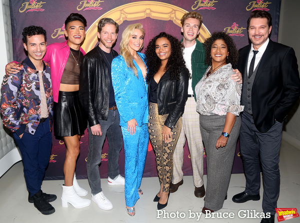 Photos: The Cast of & JULIET Performs for the Press! Image