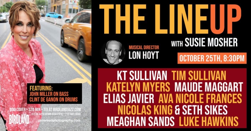 Photos: October 18th Installment of THE LINEUP WITH SUSIE MOSHER Particularly Sparkly In The Matt Baker Lens Image