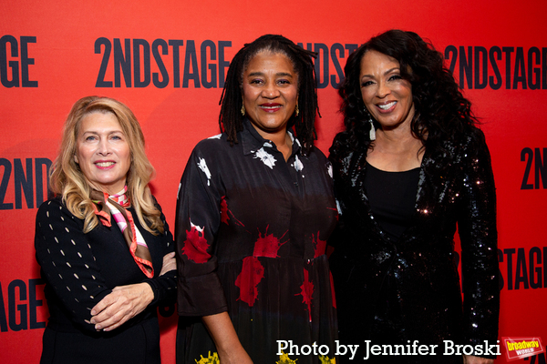 Carole Rothman, Lynn Nottage, Debra Martin Chase Photo