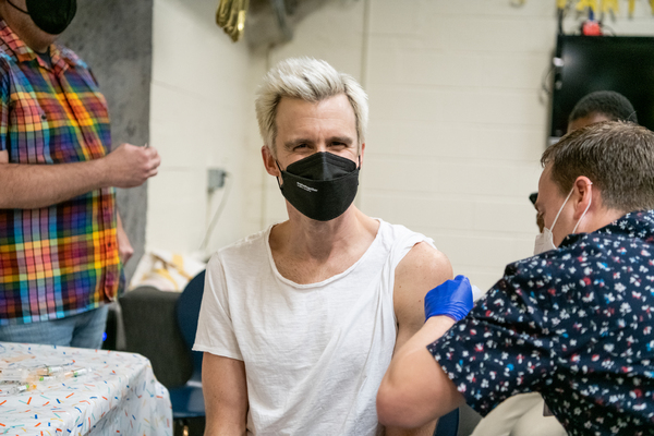 Photos: Andy Karl, Stephanie J. Block, Gavin Creel & More Get Their Flu Shots Thanks to The Entertainment Community Fund 
