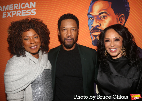 Photos: Stars Walk the Red Carpet on Opening Night of TOPDOG/UNDERDOG Image