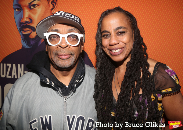 Spike Lee and Playwright Suzan-Lori Parks Photo