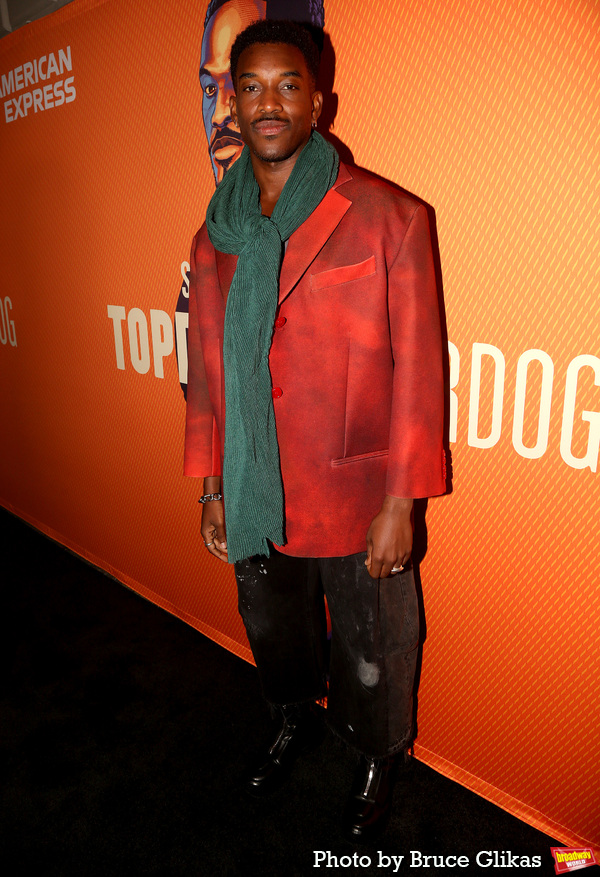 Photos: Stars Walk the Red Carpet on Opening Night of TOPDOG/UNDERDOG Image