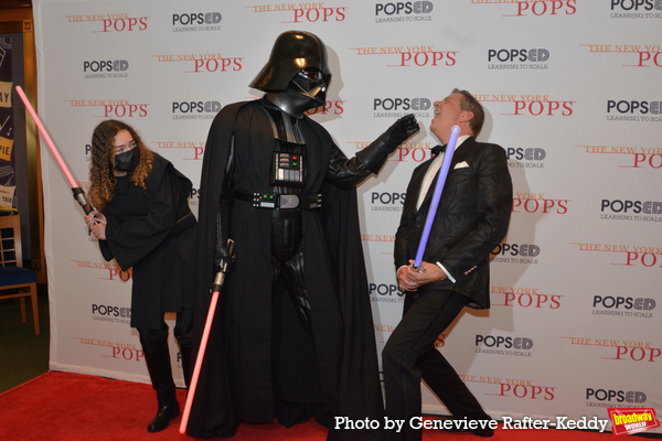 Rey Skywalker, Darth Vader and Steven Reineke Photo