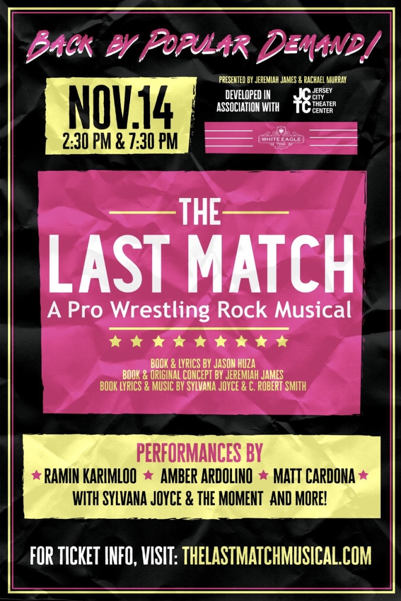 Ramin Karimloo, Amber Ardolino & Matt Cardona Will Return for THE LAST MATCH Encore Image