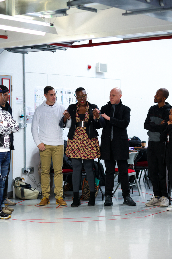 Photos: Inside Rehearsal For the Young Vic's MANDELA Image