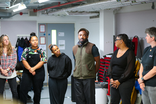 Photos: Inside Rehearsal For the Young Vic's MANDELA Image