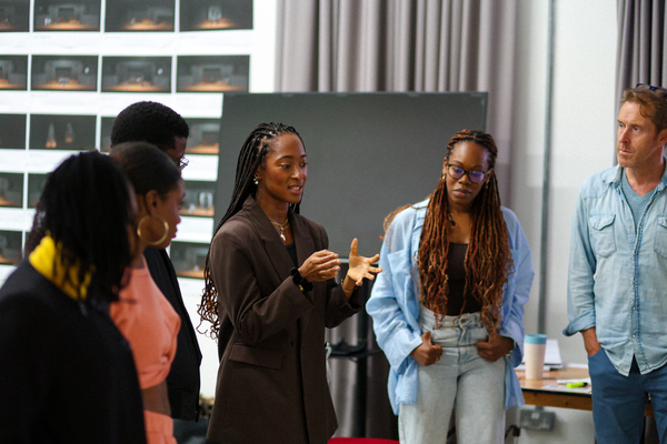 Photos: Inside Rehearsal For the Young Vic's MANDELA Image