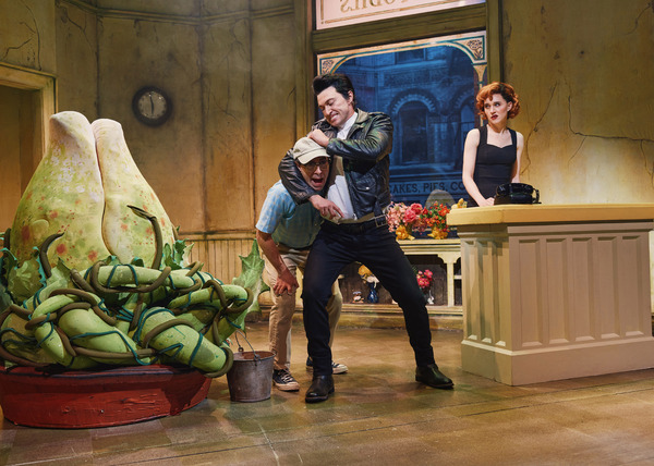 Photos: First Look at Bryce Pinkham & Brad Oscar in LITTLE SHOP OF HORRORS Image
