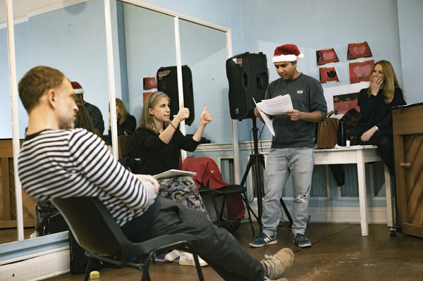 Photos: Inside Rehearsal For A CHRISTMAS CAROL-ISH At Soho Theatre 