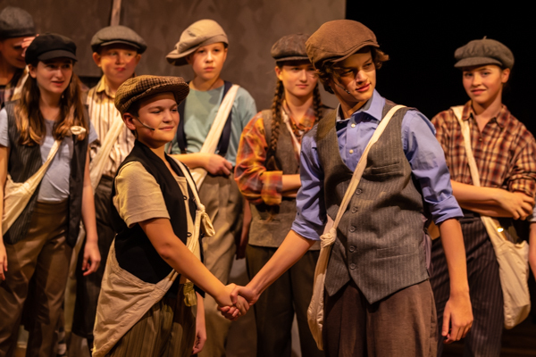 Photos: New Albany Middle School Theatre's NEWSIES JR. Image