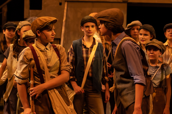 Photos: New Albany Middle School Theatre's NEWSIES JR. Image
