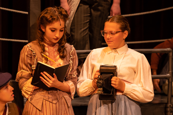 Photos: New Albany Middle School Theatre's NEWSIES JR. Image