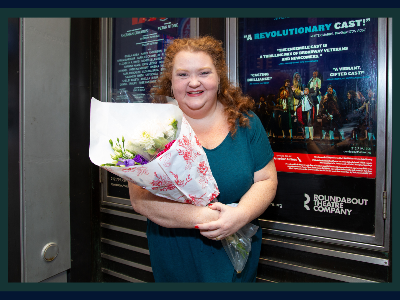 Words From The Wings: Shawna Hamic of 1776 Talks Pre-Show Rituals, Backstage Must-Haves, and More! Image