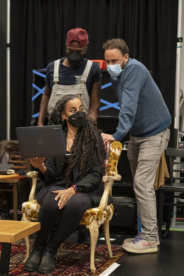Photos: First Look at Suzan-Lori Parks & More in Rehearsals for PLAYS FOR THE PLAGUE YEAR Image