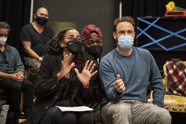 Photos: First Look at Suzan-Lori Parks & More in Rehearsals for PLAYS FOR THE PLAGUE YEAR Image