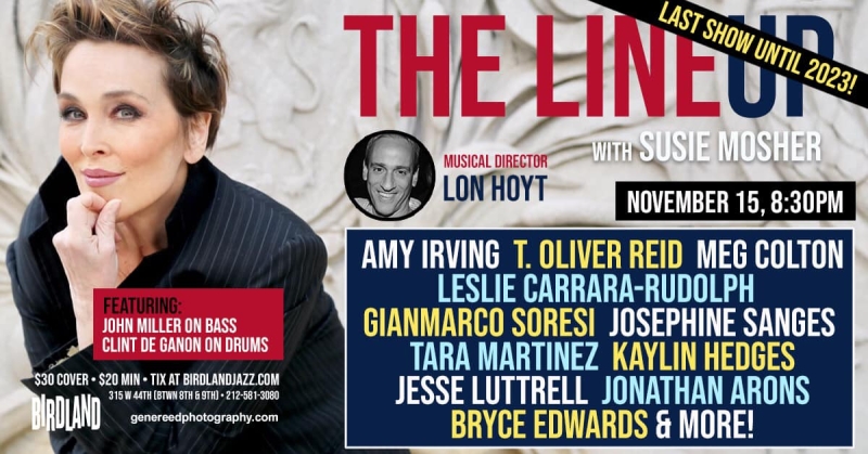 Photos: November 8th THE LINEUP WITH SUSIE MOSHER by Gene Reed Image