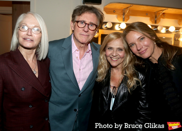 Ellen Barkin, Gabriel Byrne, Doris Barkin and Hannah Beth King Photo
