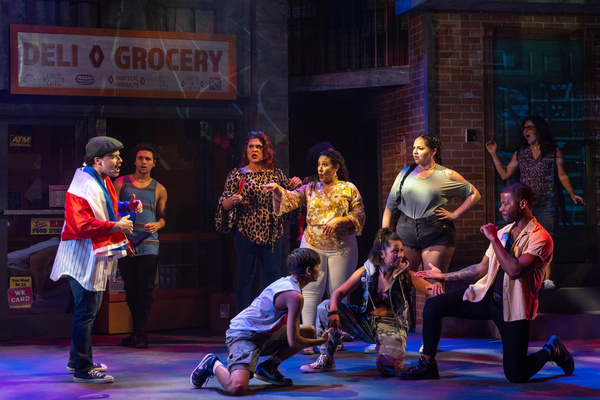 Ryan Reyes and the Company of IN THE HEIGHTS Photo