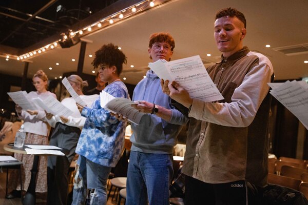 Photos: Inside Rehearsal For EMOJILAND at the Garrick Theatre 